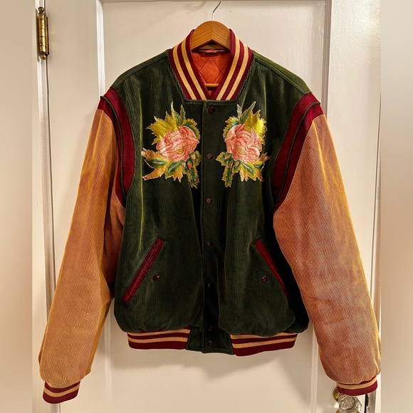 Gucci Other - Gucci - Men’s Modern Future corduroy varsity jacket.